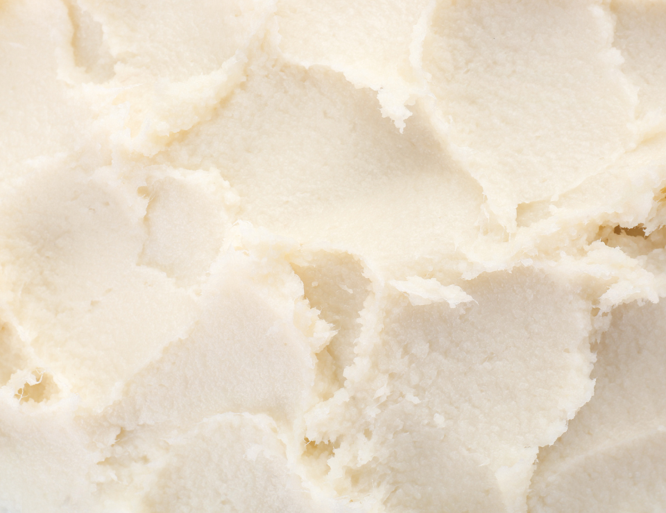 Visuel texture beurre de karité