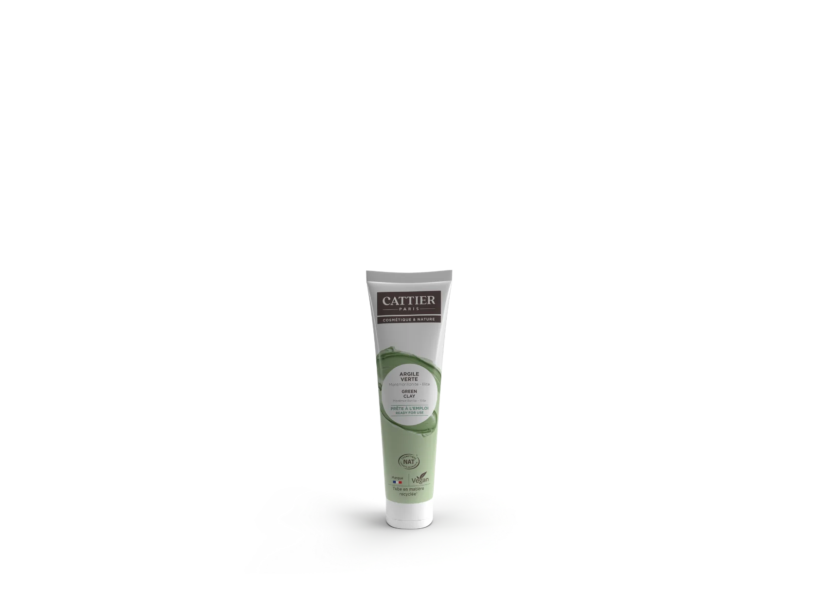 Visuel tube argile verte prete a l'emploi petit format Cattier