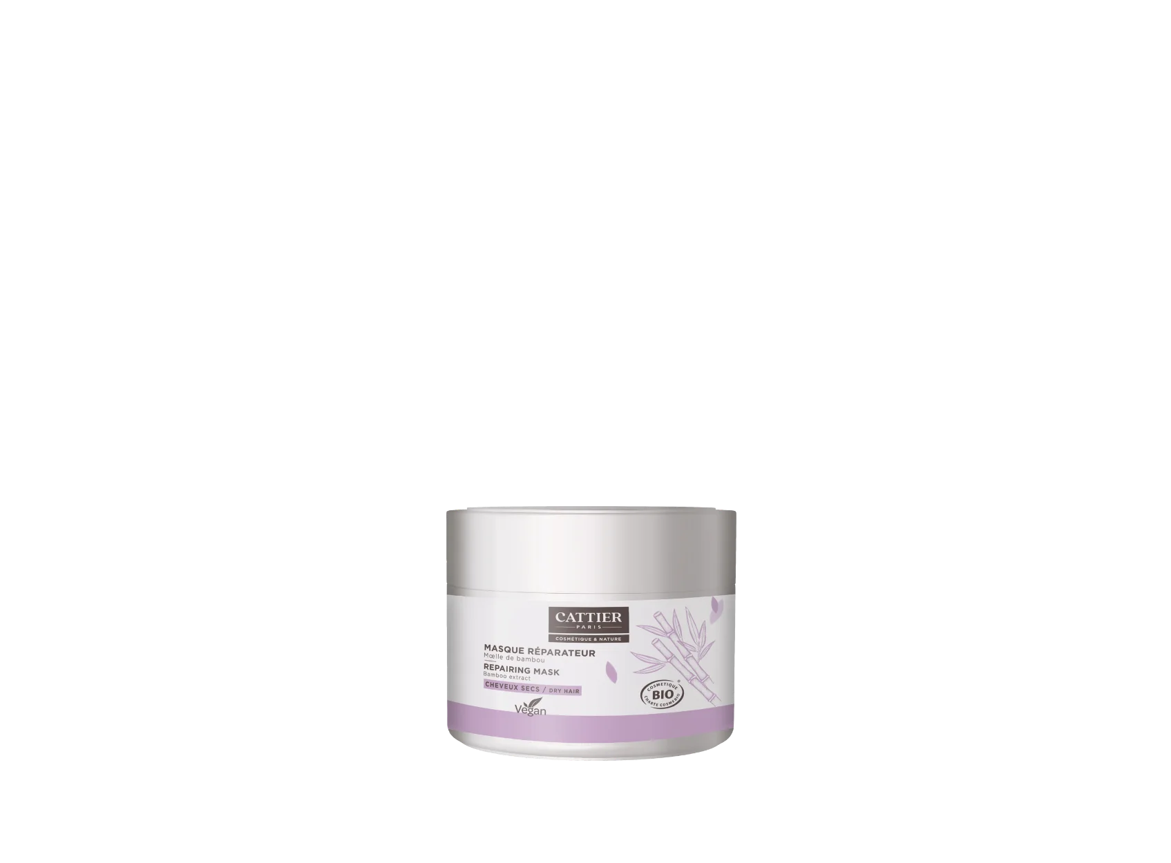 Visuel pot masque reparateur cheveux secs Cattier