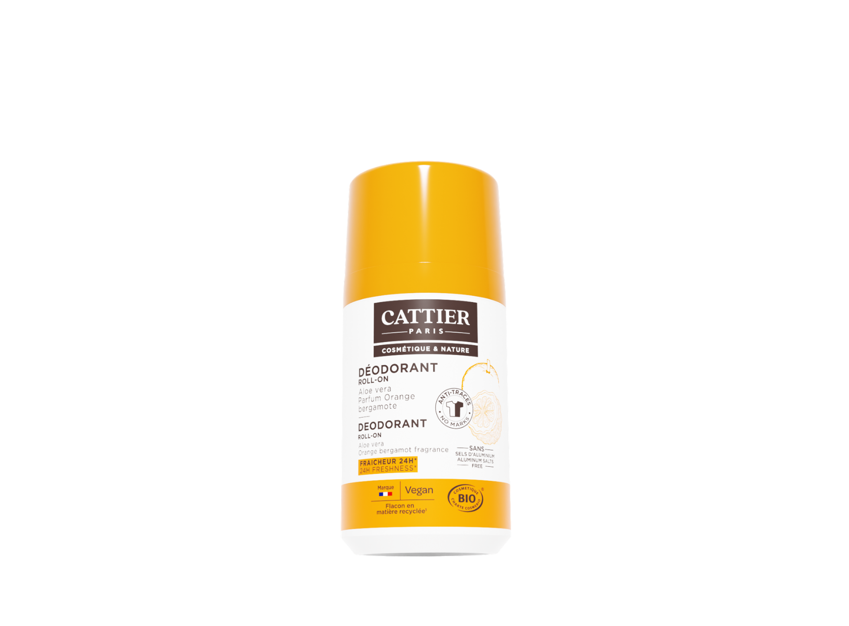 24-hour freshness deodorant - Orange &amp; Bergamot fragrance