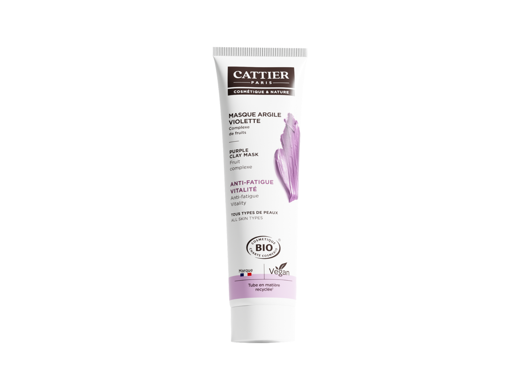 Masque à l'argile violette