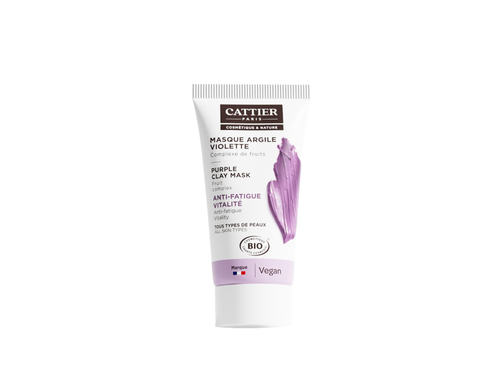 Mini masque à l'argile violette
