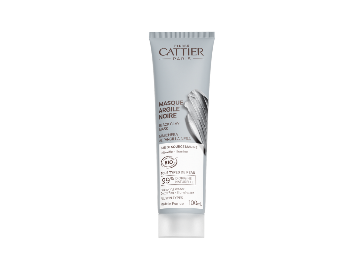 visuel packshot Masque à l'argile noire Cattier