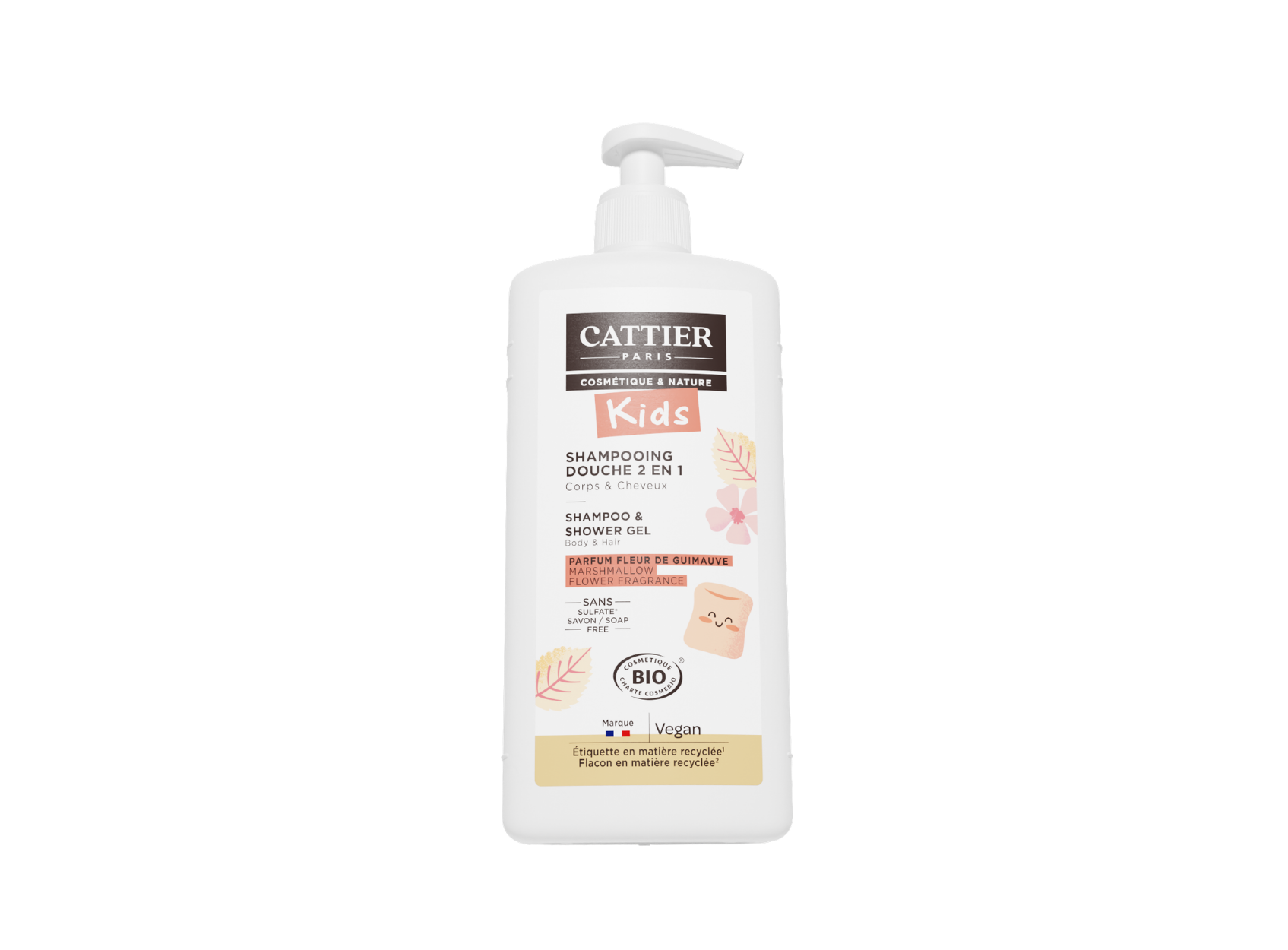 Kids 2-in-1 Shower Shampoo - Marshmallow Flower