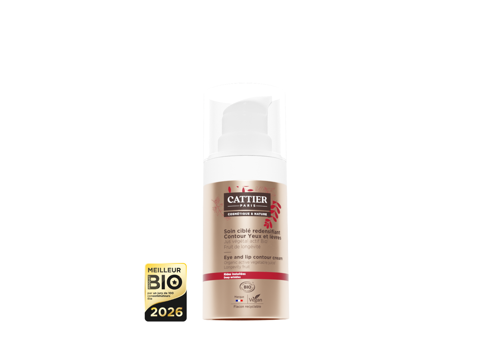 Soin ciblé redensifiant contour yeux et lèvres - Anti-âge