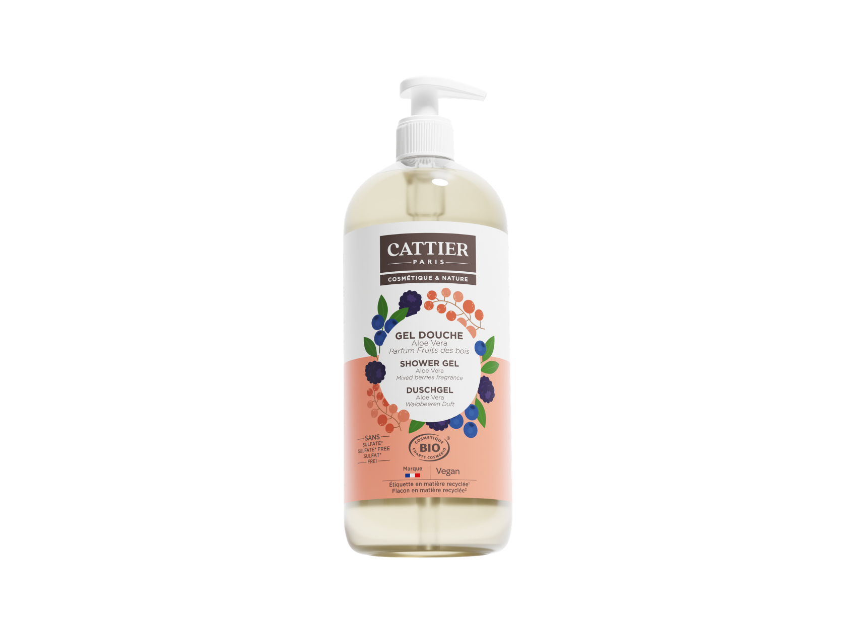 Sulfate-free shower gel - Forest fruits