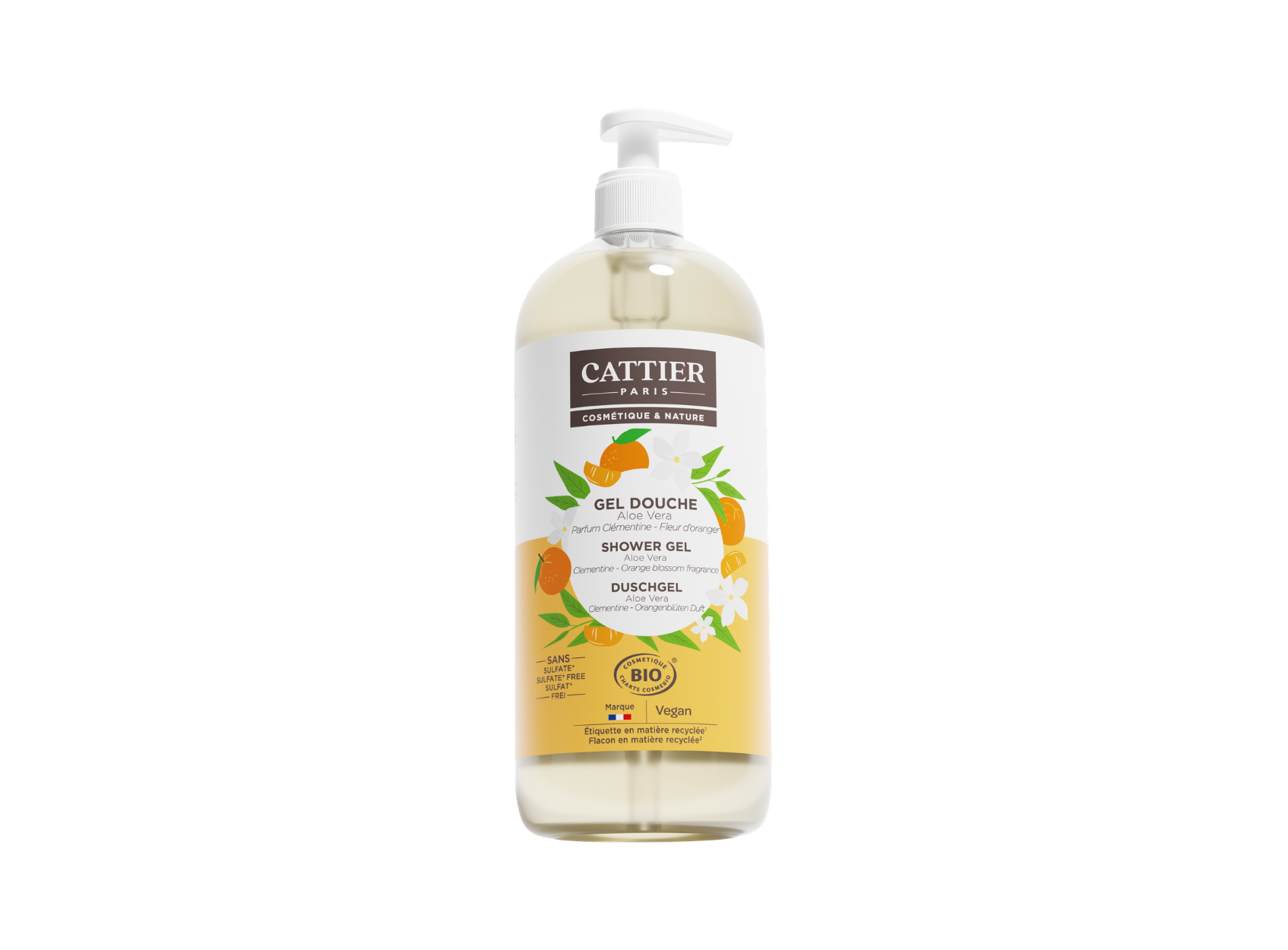 Sulfate-free shower gel - Clementine Orange Blossom