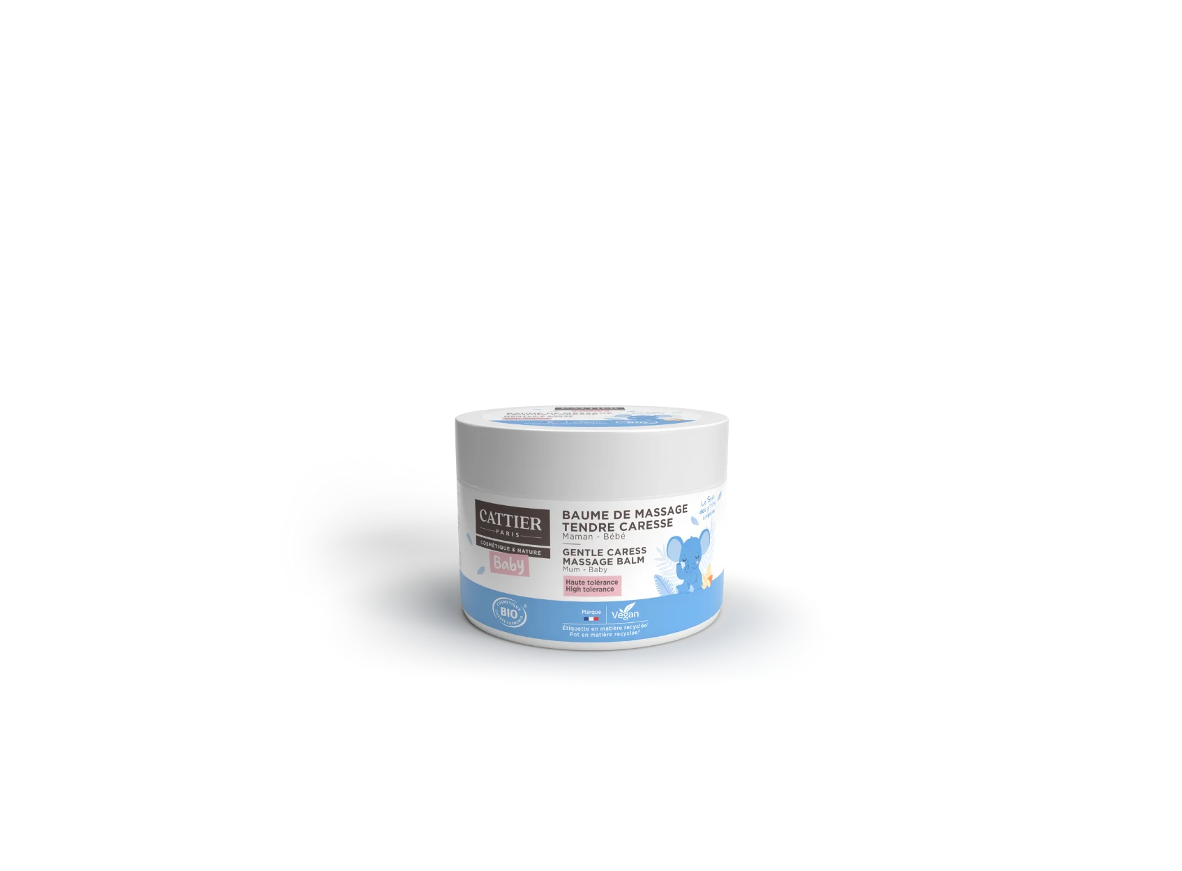 Visuel pot baume de massage bebe Cattier