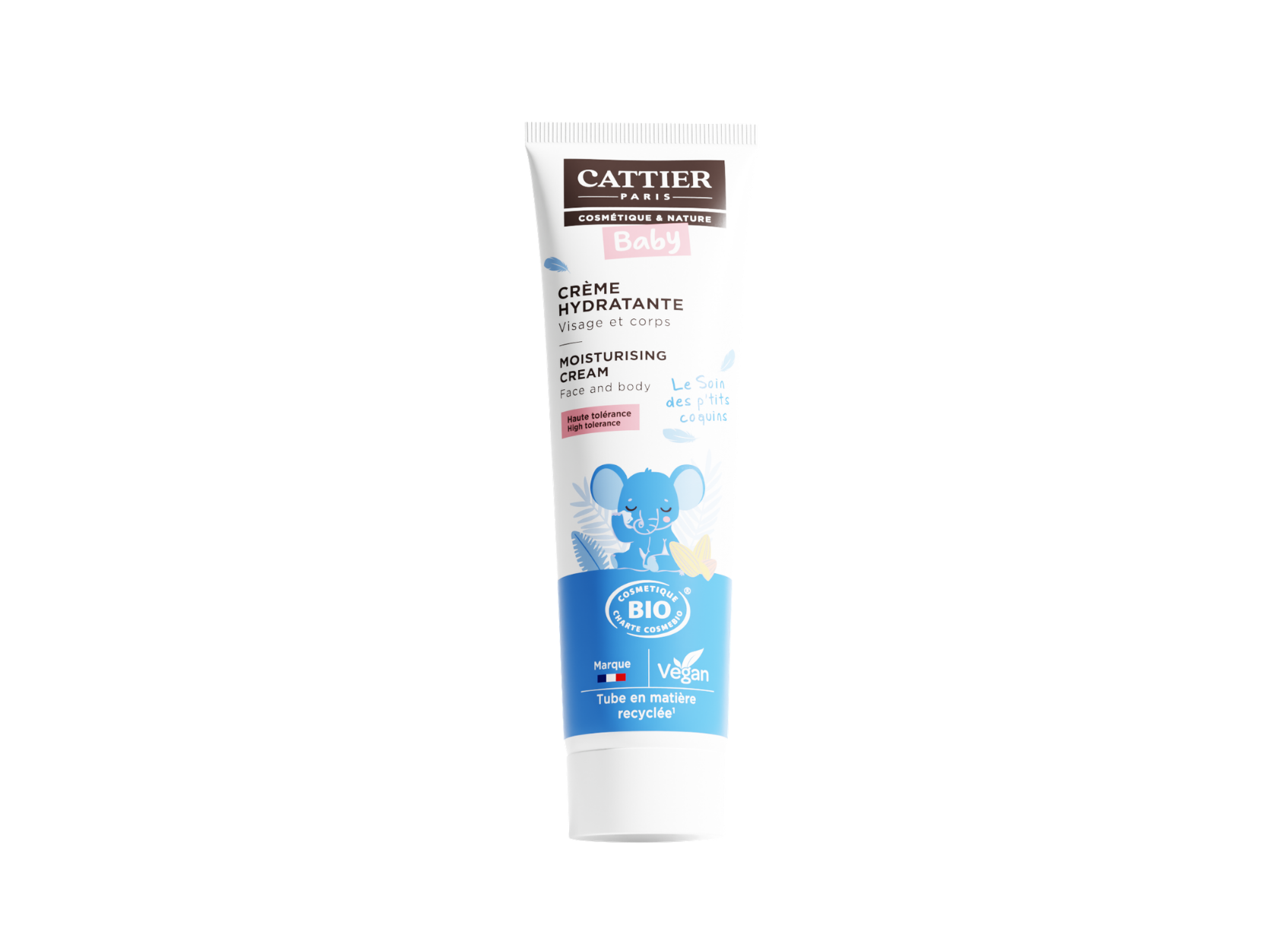 Crème hydratante visage et corps bébé