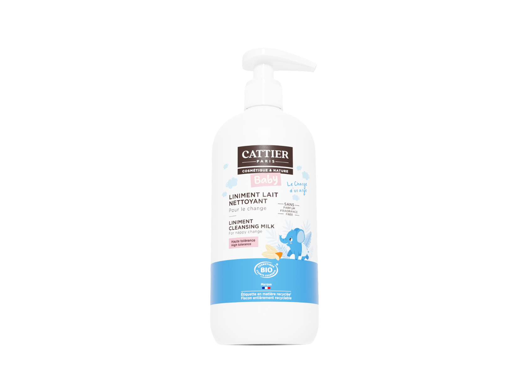 Liniment lait nettoyant change bébé - Grand format