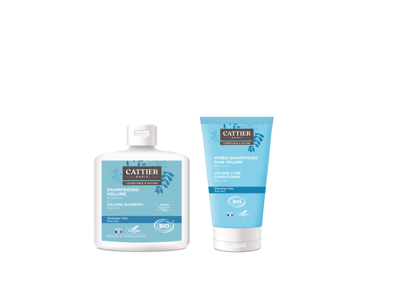 Routine cheveux fins