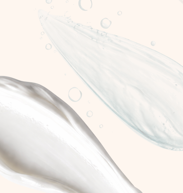 Textures eau nettoyante bébé et crème hydradante bébé
