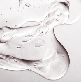 Visuel texture liquide transparente