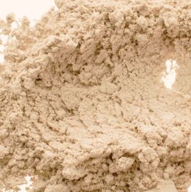 Visuel poudre d'argile jaune