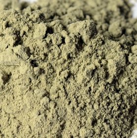 Visuel poudre d'argile verte