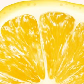 Visuel texture citron