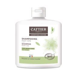 Shampooing - Cuir chevelu gras - Argile verte - 250ml