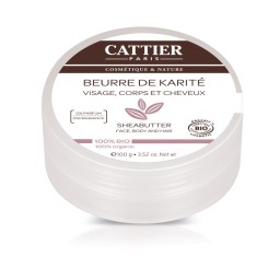 Beurre de karité - 0% parfum - 100% BIO - Visage, corps et cheveux - 100g