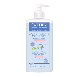 Organic micellar cleansing water for baby