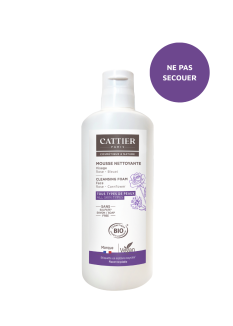 Mousse nettoyante visage