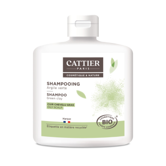 Shampooing - Cuir chevelu gras - Argile verte - 250ml