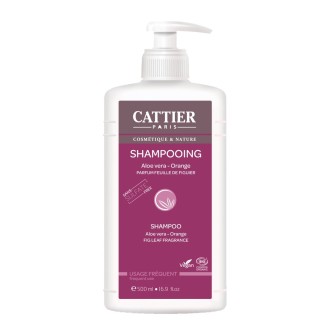 Shampooing usage fréquent - Sans sulfates - Aloe Vera & Orange - 500ml