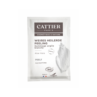 Cattier Paris Weißes Heilerde Peeling, Einmalanwendung