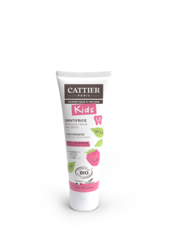 DENTIFRICE 2 - 6 ANS
Goût framboise - Sans fluor