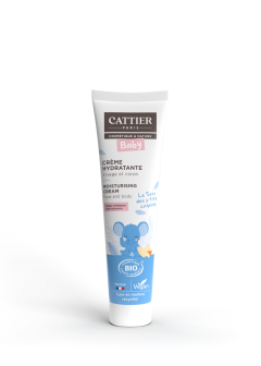 Crème hydratante visage et corps bébé